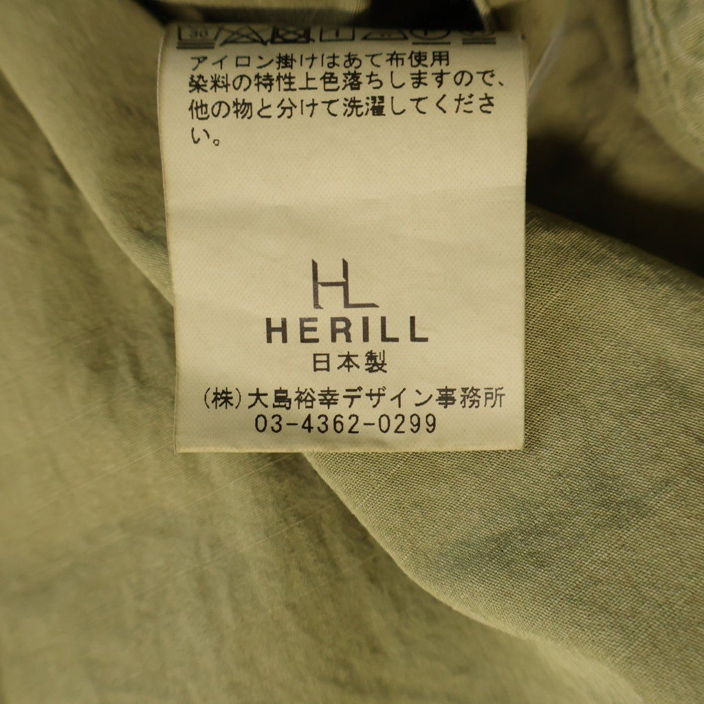 HERILL(ヘリル) 23SS RIPSTOP JUNGLE FATIGUEPANTS リップストップ ジャングルファティーグ カーゴパンツ カーキ 23-030-HL-8120-1