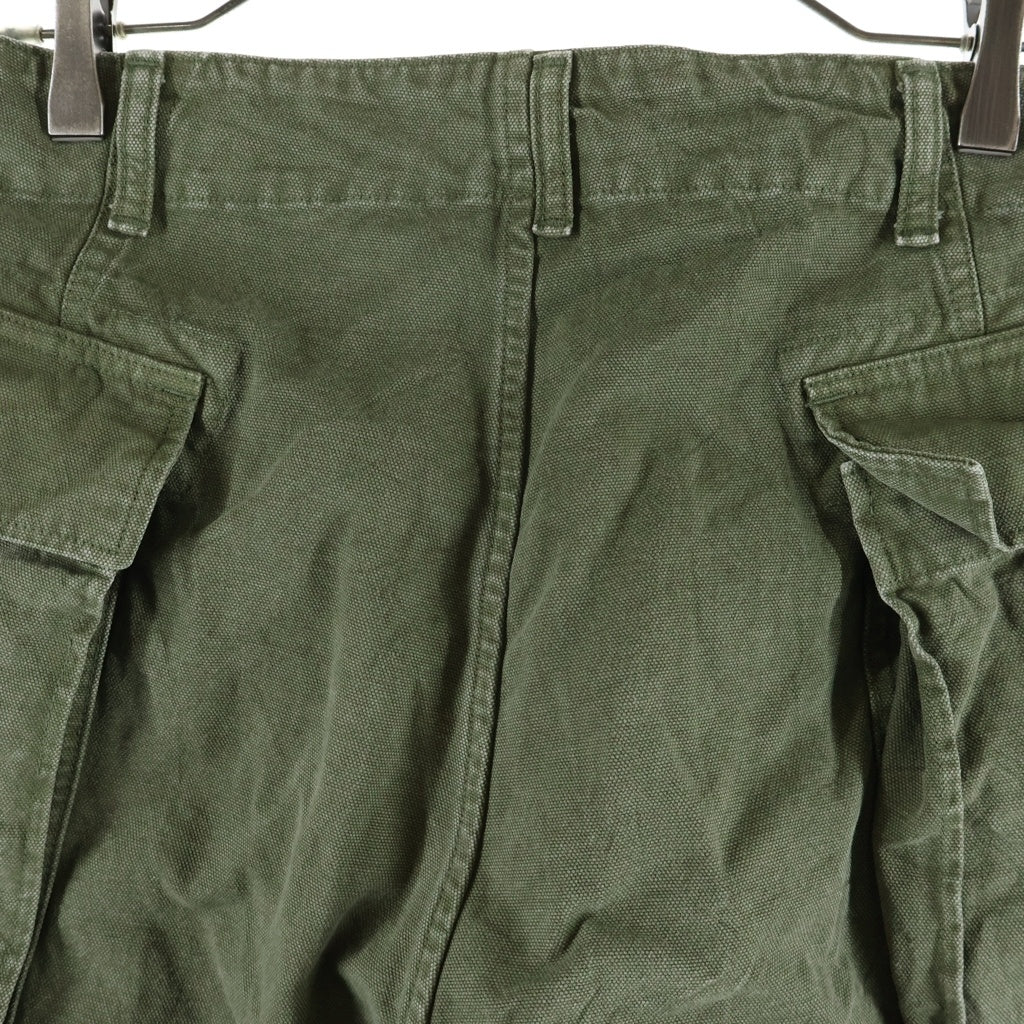 HERILL(ヘリル) DUCK CARGOPANTS ダック ワイドカーゴパンツ カーキ 22-030-HL-8020-3