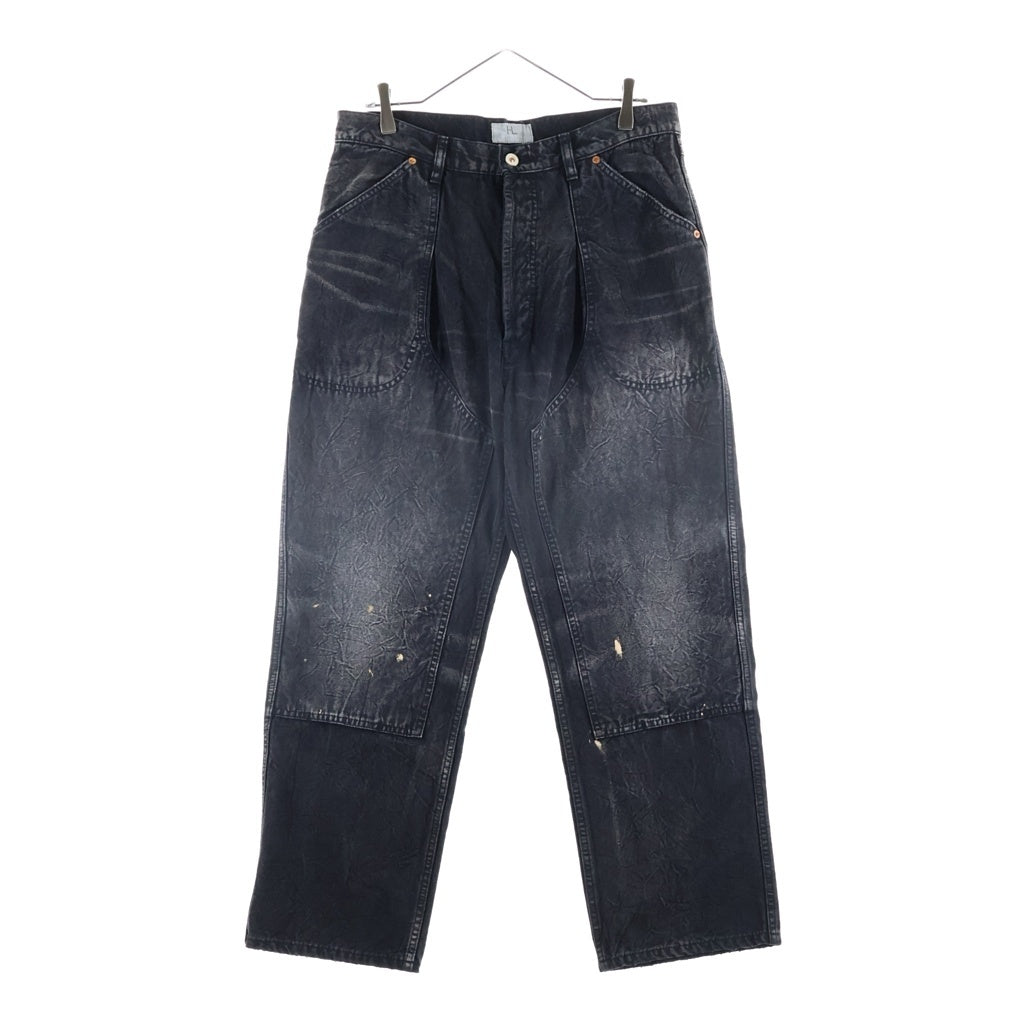 HERILL(ヘリル) 25AW DUCK PAINTER PANTS ダック ペインターパンツ ブラック 25-030-HL-8160-30