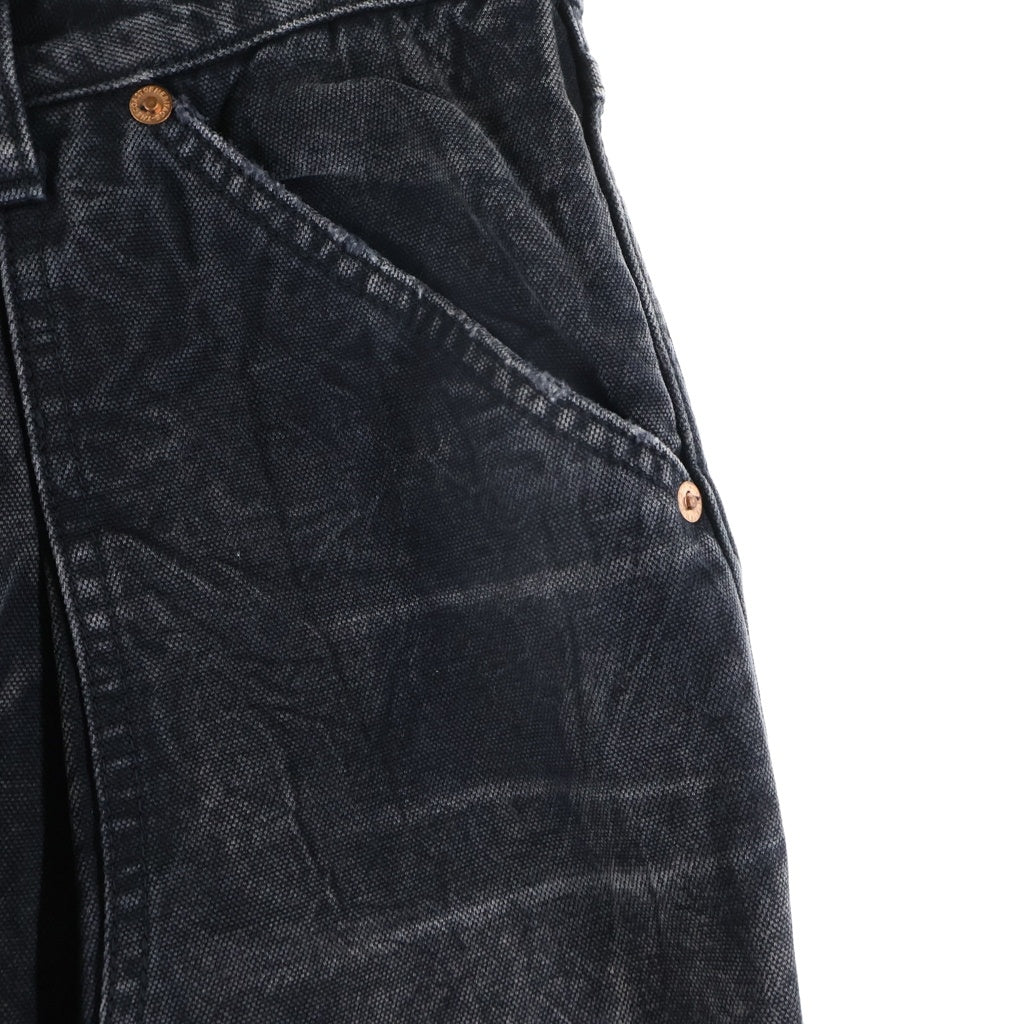 HERILL(ヘリル) 25AW DUCK PAINTER PANTS ダック ペインターパンツ ブラック 25-030-HL-8160-30