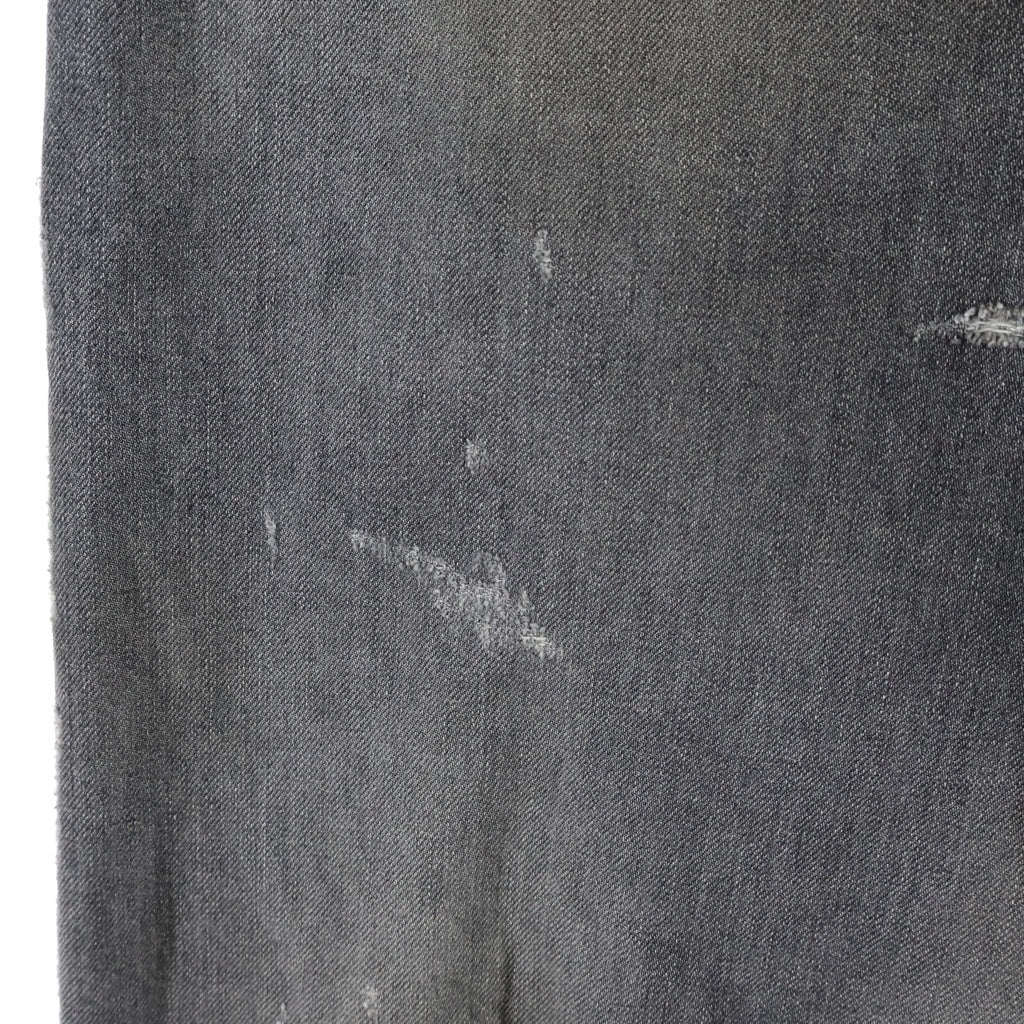ANCELLM(アンセルム) 25SS TAPERED 5P DENIM PANTS 5ポケット テーパード デニムパンツ ブラック ANC-PT75
