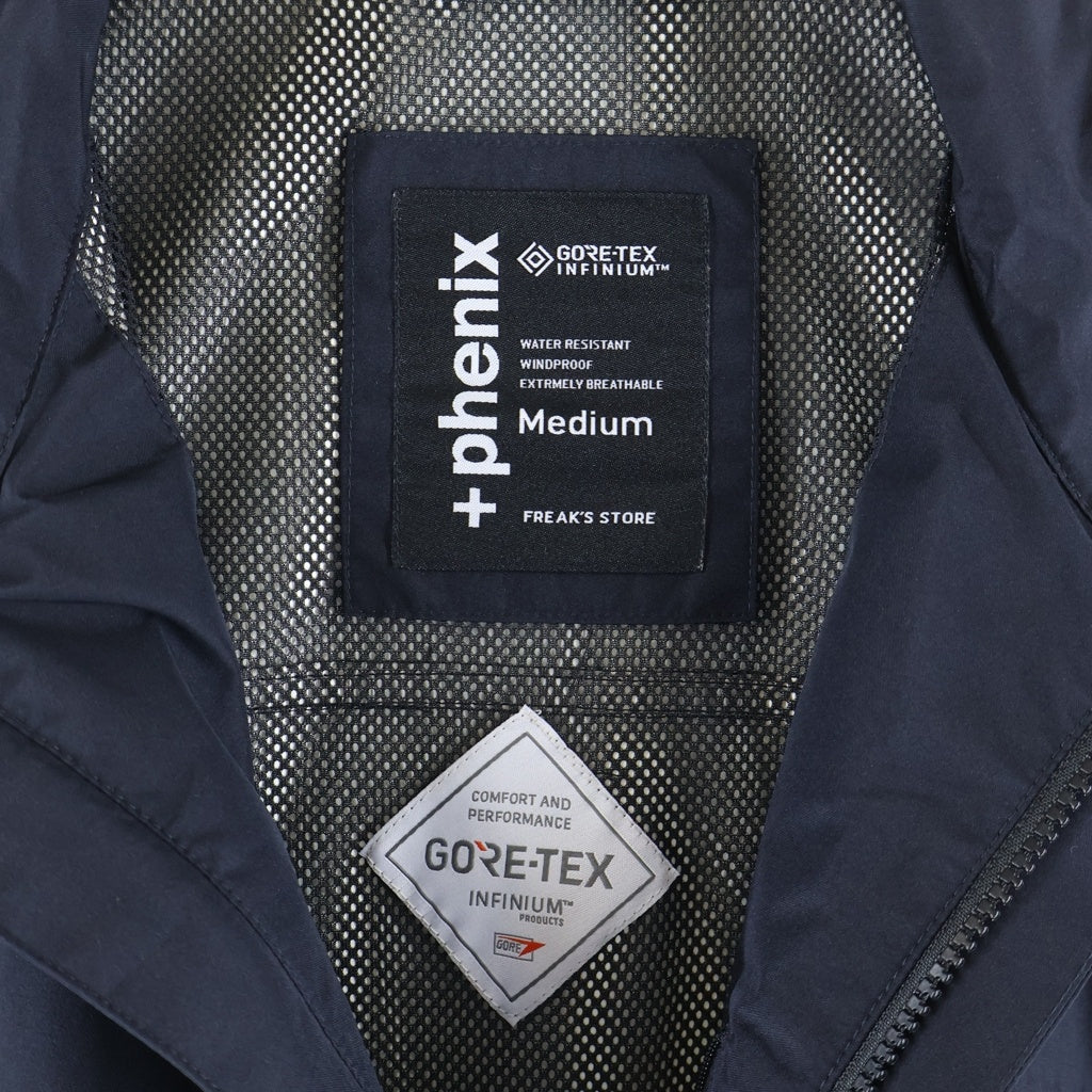 Plus phenix(プラスフェニックス) ×FREAK'S STORE GORE-TEX フリークスストア ゴアテックス ベスト ブラック 231-1510