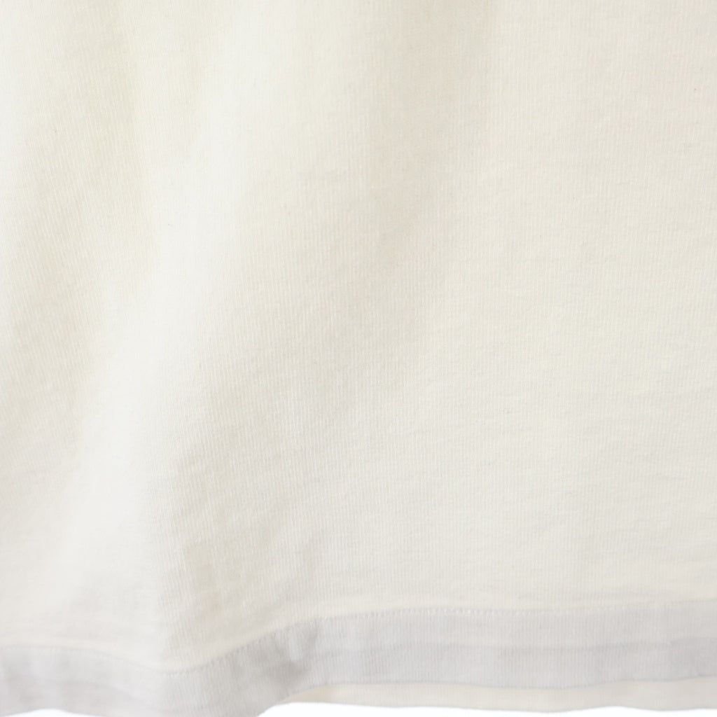 JIL SANDER(ジルサンダー) オーバーサイズド ロゴプリントTシャツ 半袖カットソー ホワイト JSMS707045