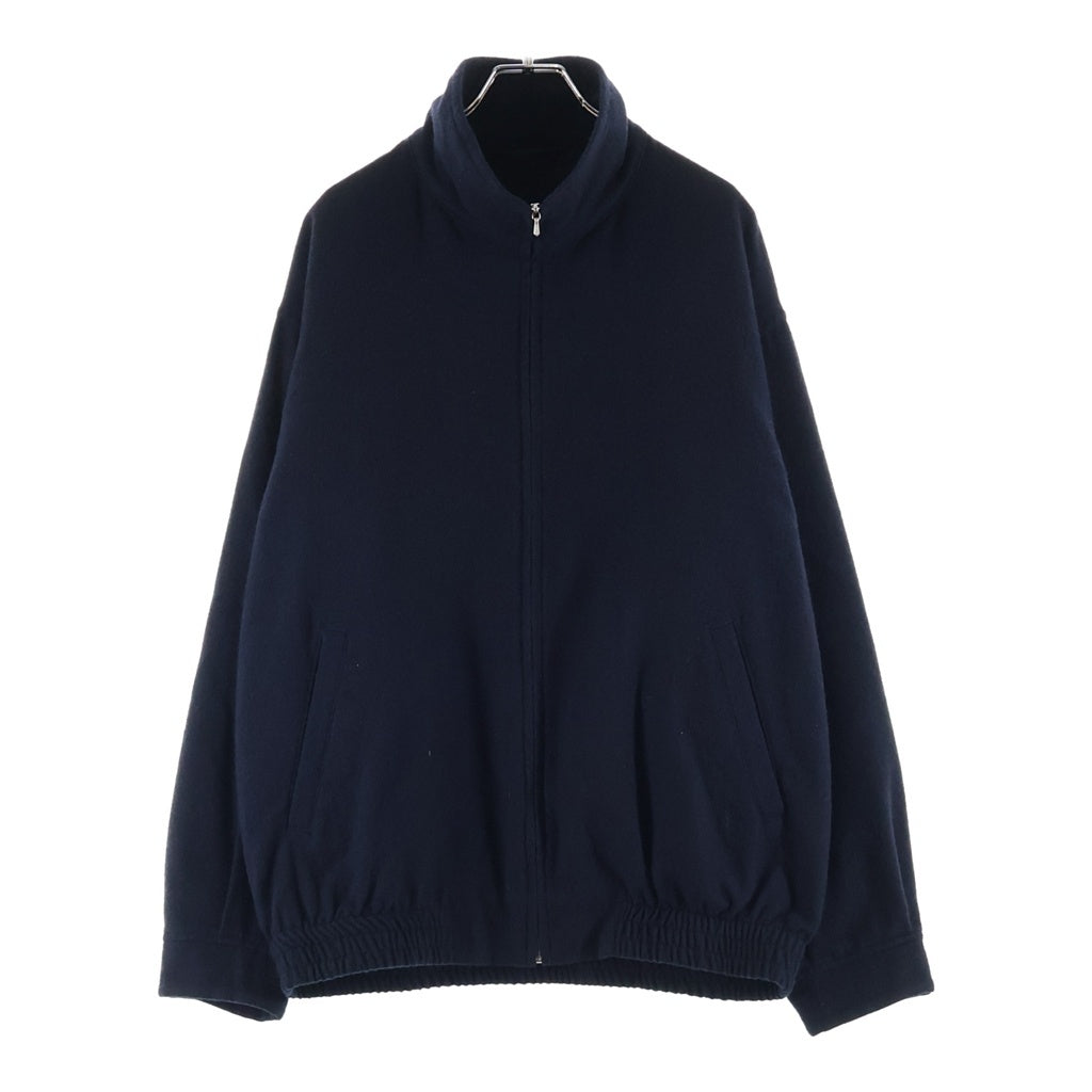 COMOLI(コモリ) 22AW ハイネック スタンドカラー ジップアップ カシミヤジャケット ブルゾン W03-01014