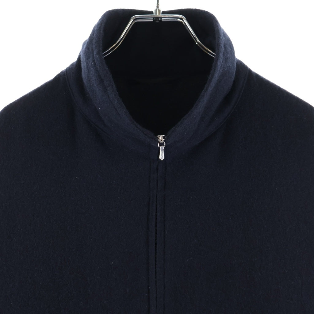 COMOLI(コモリ) 22AW ハイネック スタンドカラー ジップアップ カシミヤジャケット ブルゾン W03-01014