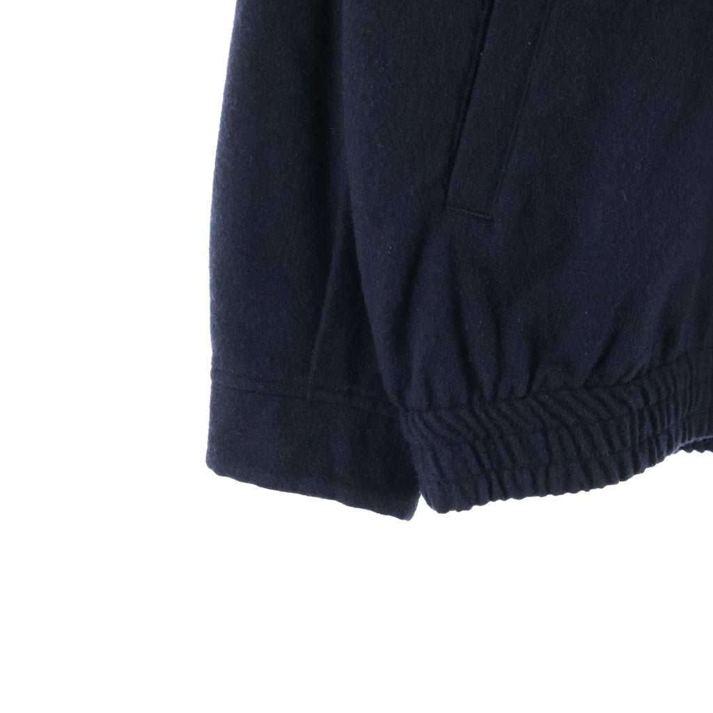 COMOLI(コモリ) 22AW ハイネック スタンドカラー ジップアップ カシミヤジャケット ブルゾン W03-01014