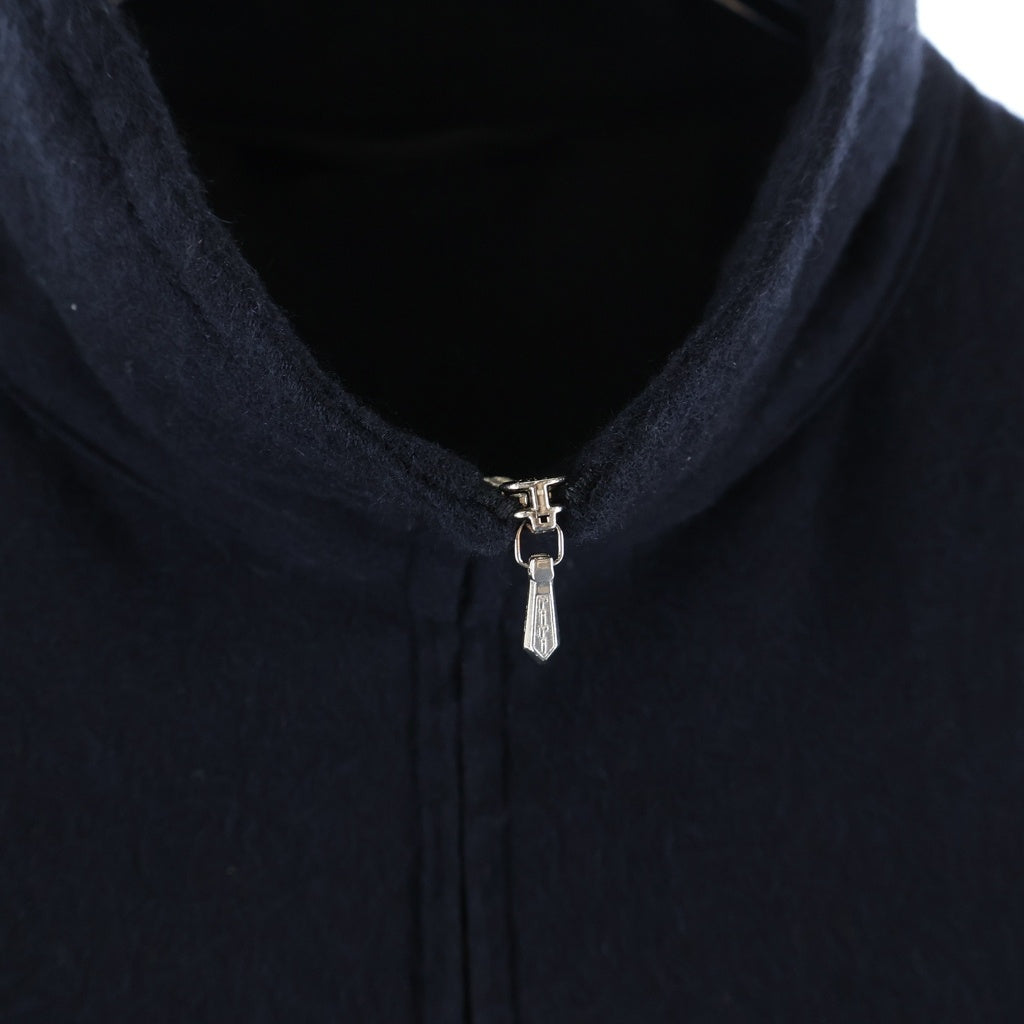 COMOLI(コモリ) 22AW ハイネック スタンドカラー ジップアップ カシミヤジャケット ブルゾン W03-01014