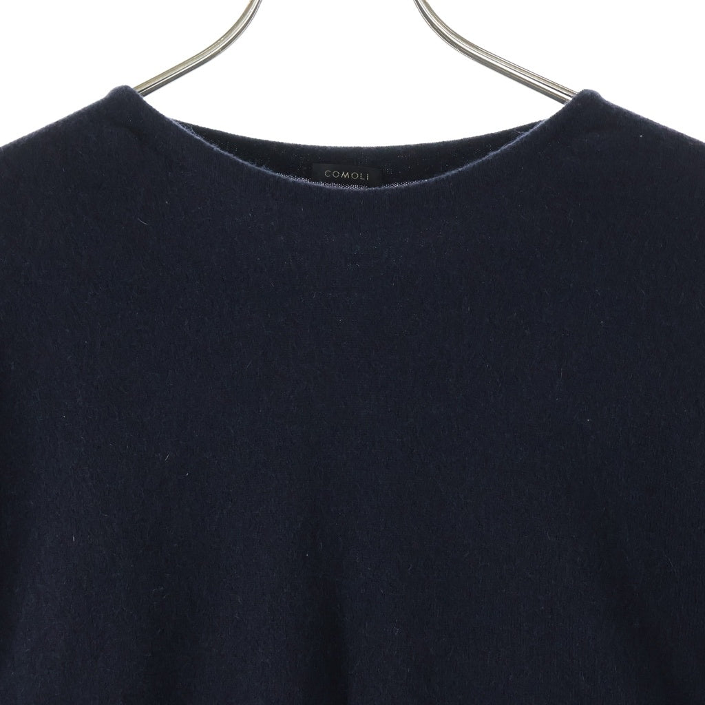 COMOLI(コモリ) 24AW CASHMERE COMOLI KNIT カシミヤ コモリ ニット セーター ネイビー A03-06012