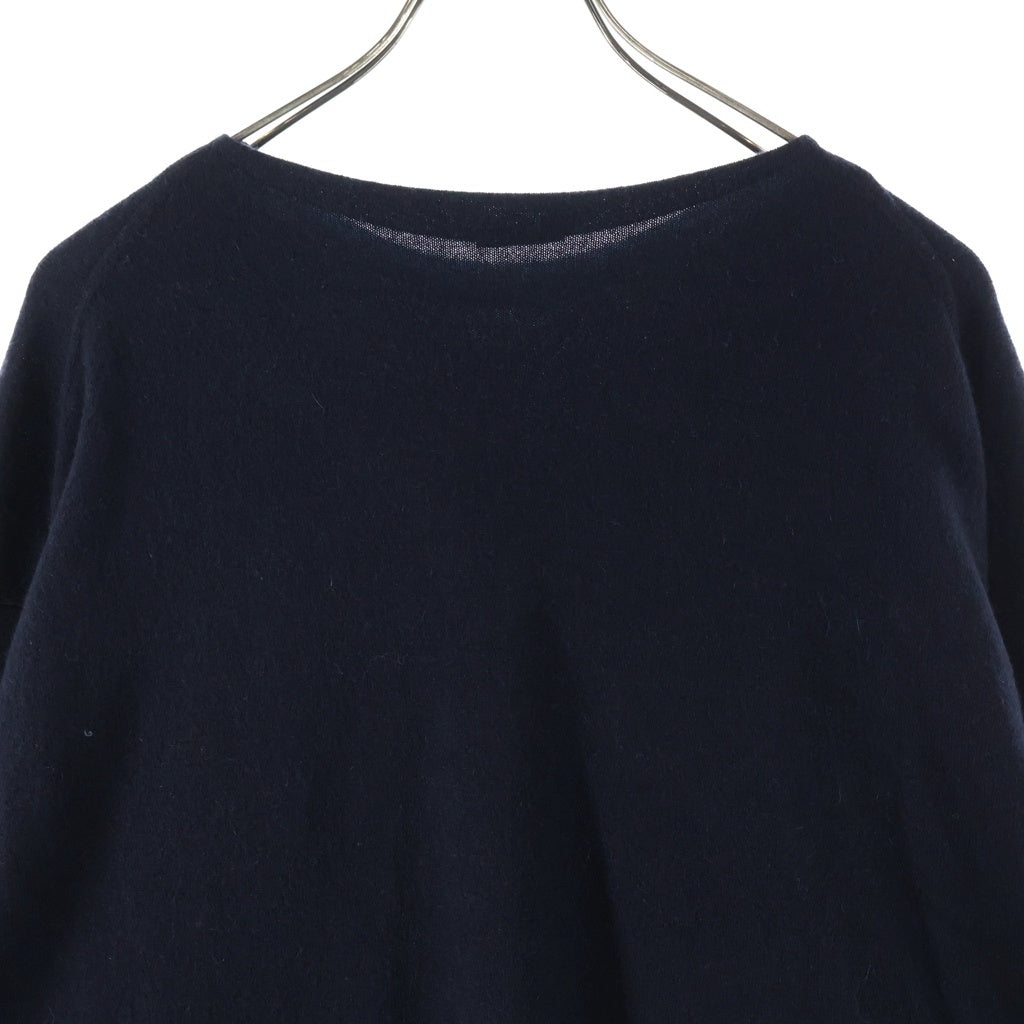 COMOLI(コモリ) 24AW CASHMERE COMOLI KNIT カシミヤ コモリ ニット セーター ネイビー A03-06012