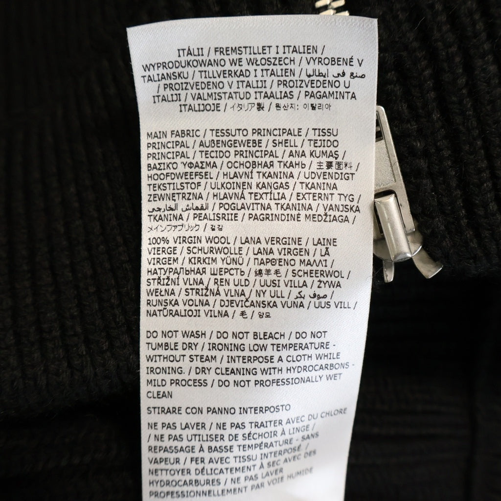 Maison Margiela(メゾンマルジェラ) 25AW 5G DRIVERS KNIT CARDIGAN ドライバーズ ニット カーディガン ブラック S67HP0032