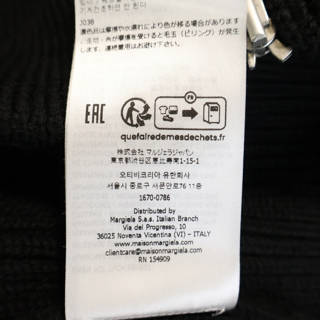 Maison Margiela(メゾンマルジェラ) 25AW 5G DRIVERS KNIT CARDIGAN ドライバーズ ニット カーディガン ブラック S67HP0032