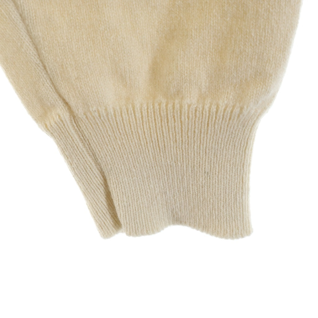 Yonetomi(ヨネトミ) RIGID CASHMERE KNIT リジッド カシミヤ ニットセーター アイボリー 95-224-017