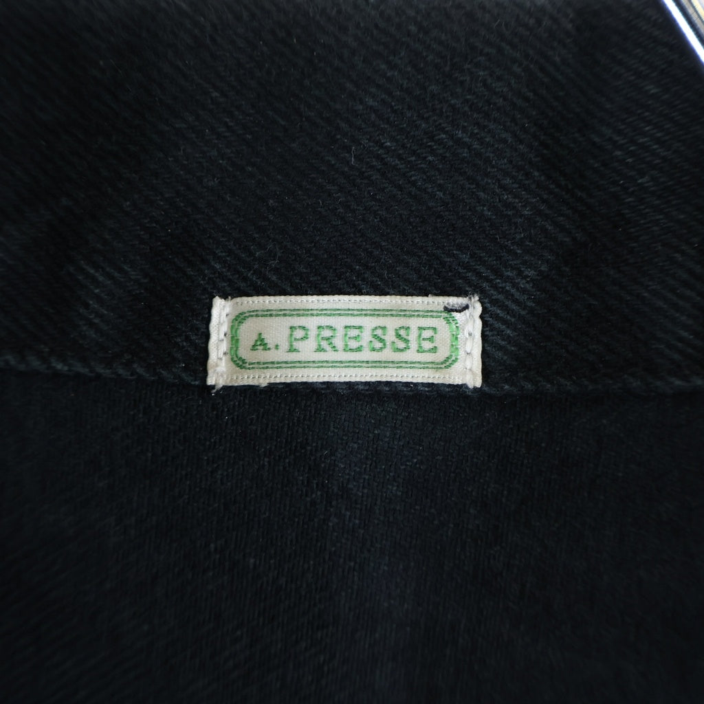 A.PRESSE(アプレッセ) 25AW 2nd Type Black Denim Jacket セカンドタイプ ブラック デニムジャケット 25AAP-01-40