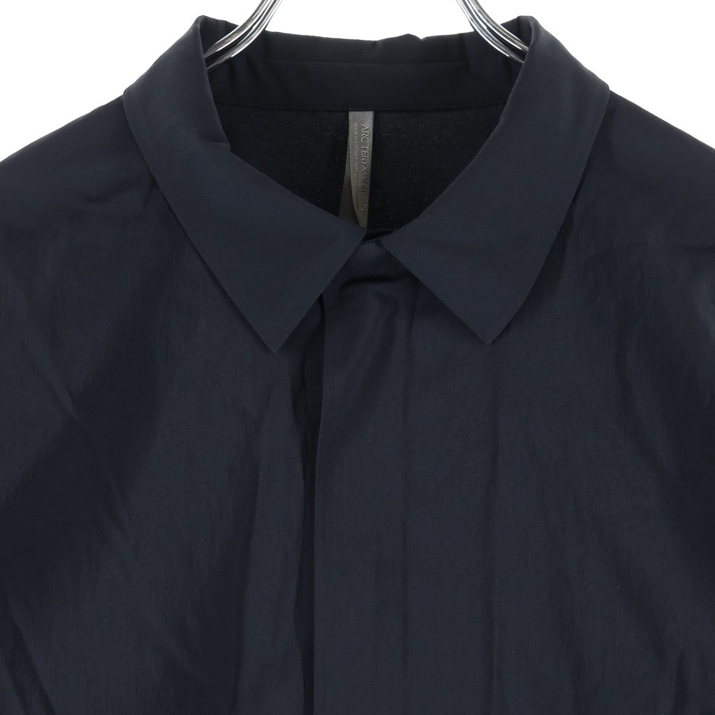 ARC'TERYX(アークテリクス) 25AW METRY LS SHIRT メトリー ロングスリーブ ナイロンシャツ ブラック X000009122