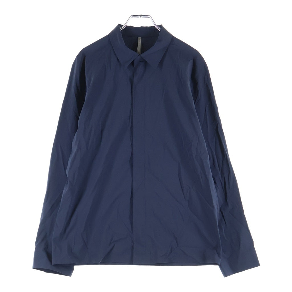 ARC'TERYX(アークテリクス) 25AW METRY LS SHIRT メトリー ロングスリーブ ナイロンシャツ ネイビー X000009122