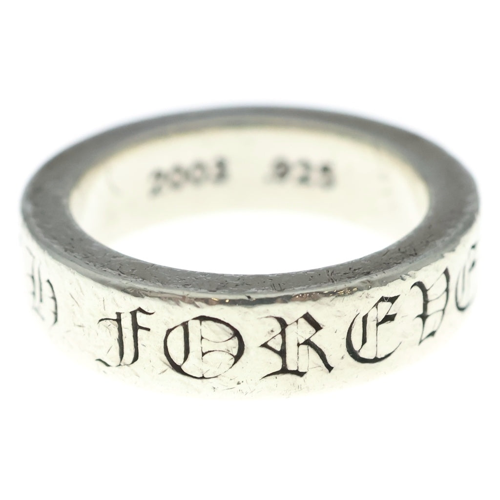 CHROME HEARTS(クロムハーツ) 6mm SPACER FOREVER 6mmスペーサーリング フォーエバーシルバーBCA337