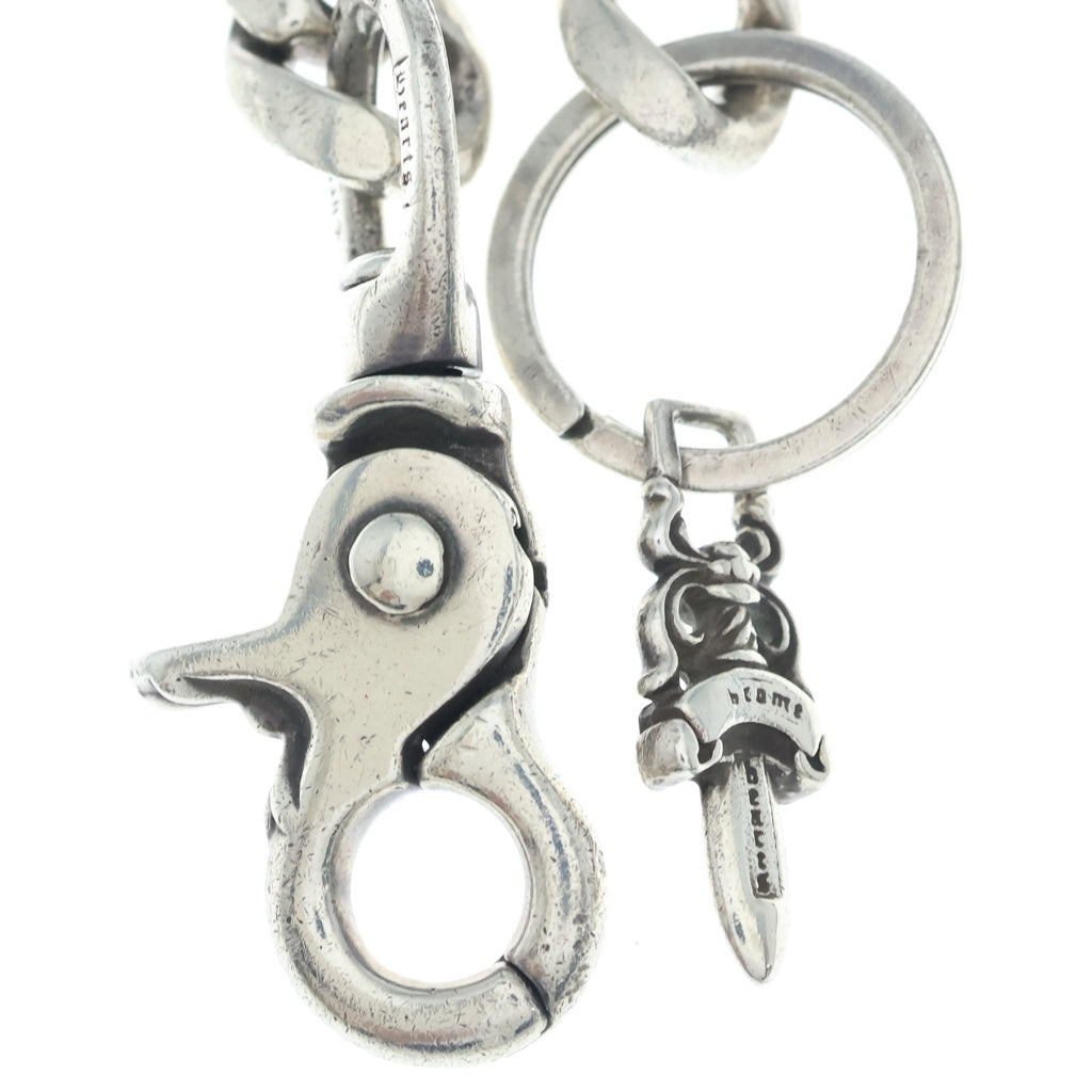 CHROME HEARTS(クロムハーツ) CLP CHN CLASSIC-L/ロングクラシックリンク キーチェーン シルバー BCA069