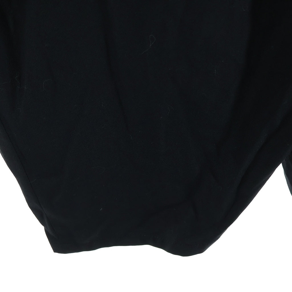 Yohji Yamamoto POUR HOMME(ヨウジヤマモト プールオム) 23AW DROP CROTCH PANTS 内股ドレープ クロッチ イージーパンツ ブラック HJ-P18-100