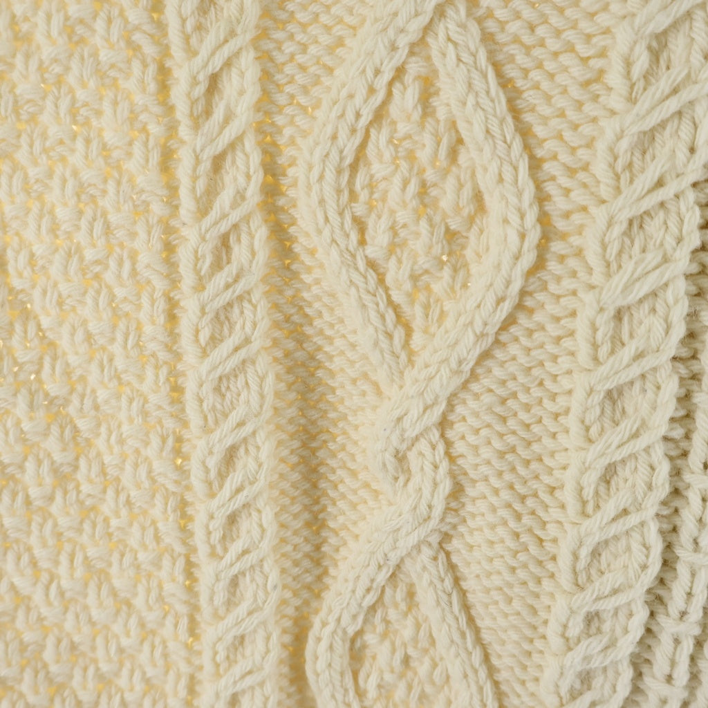 VISVIM(ヴィスヴィム) 20AW BOLLARD CREW KNIT W ボラード クルーネック ウールニットセーター アイボリー0320205012001 レディース