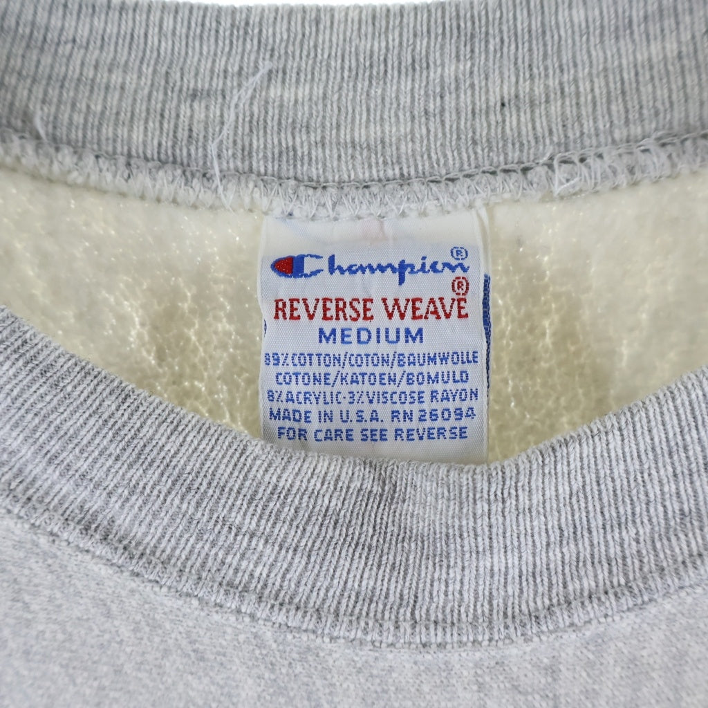 CHAMPION(チャンピオン) 90S VINTAGE REVERSE WEAVE COLORADO ヴィンテージ リバースウィーブ コロラド クルーネックスウェット トレーナー グレー