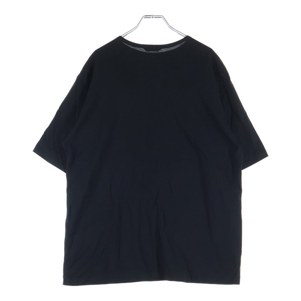 AURALEE(オーラリー) 25SS LUSTER PLAITING BOAT NECK TEE ラスタープレイティング ボートネック半袖Tシャツ カットソー ブラック A00P04GT