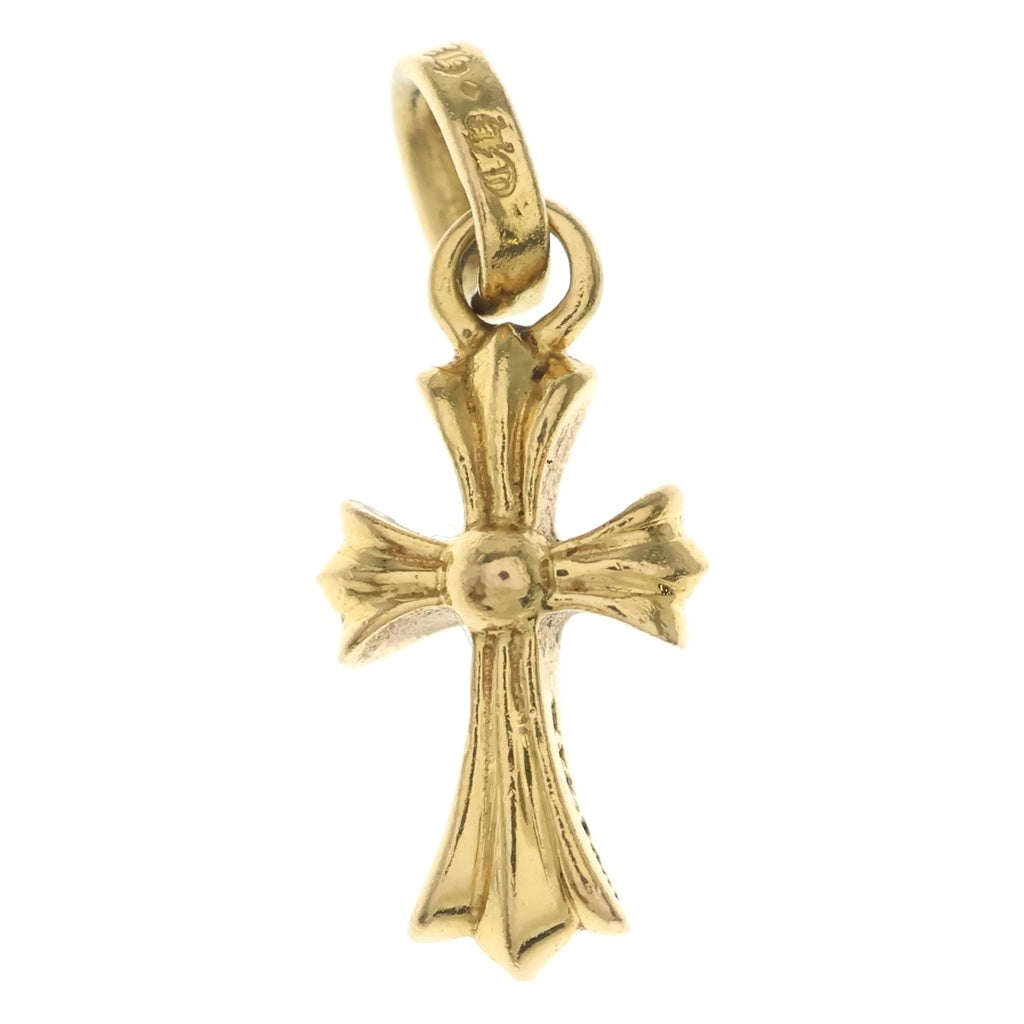 CHROME HEARTS(クロムハーツ) 22K CRS BBYFAT ベイビーファットクロス ペンダントトップ ゴールド BCA037