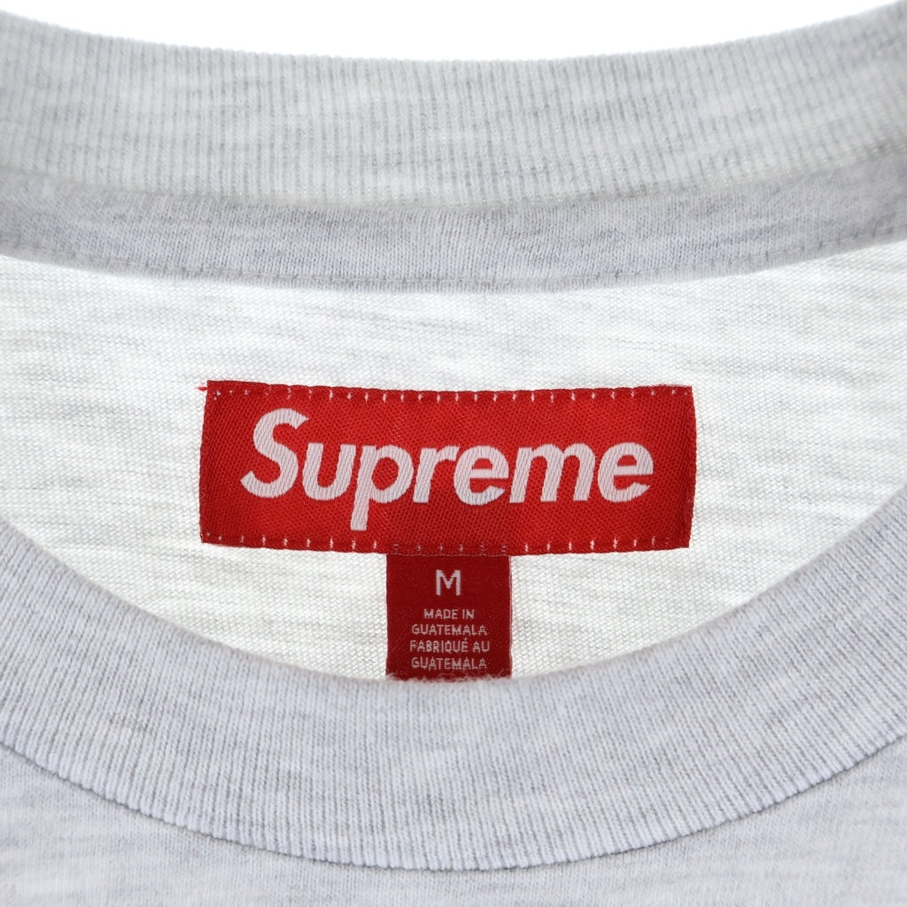 SUPREME(シュプリーム) 25AW Peacock S/S Top ピーコック グラフィックプリントTシャツ 半袖クルーネックカットソー グレー
