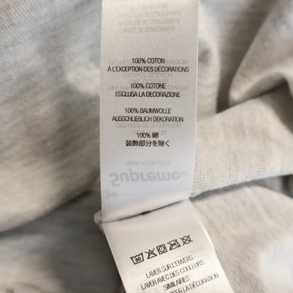 SUPREME(シュプリーム) 25AW Peacock S/S Top ピーコック グラフィックプリントTシャツ 半袖クルーネックカットソー グレー