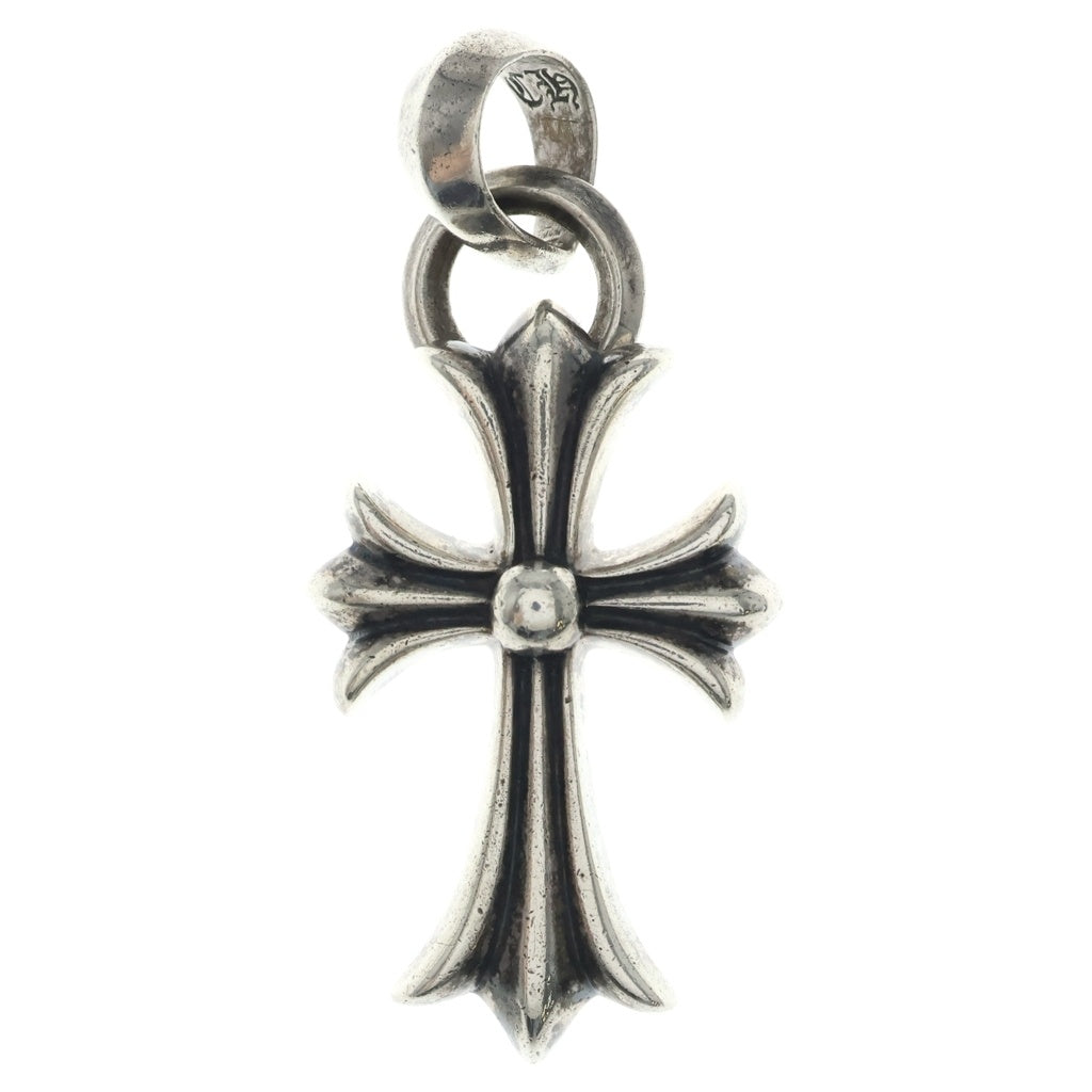 CHROME HEARTS(クロムハーツ) CH CRS SML W/BALE Wベイル スモールCHクロス ペンダントトップ シルバー BCA218