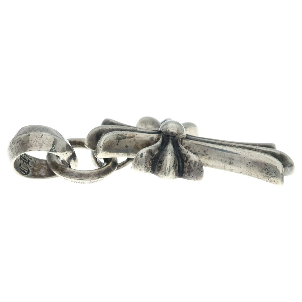 CHROME HEARTS(クロムハーツ) CH CRS SML W/BALE Wベイル スモールCHクロス ペンダントトップ シルバー BCA218