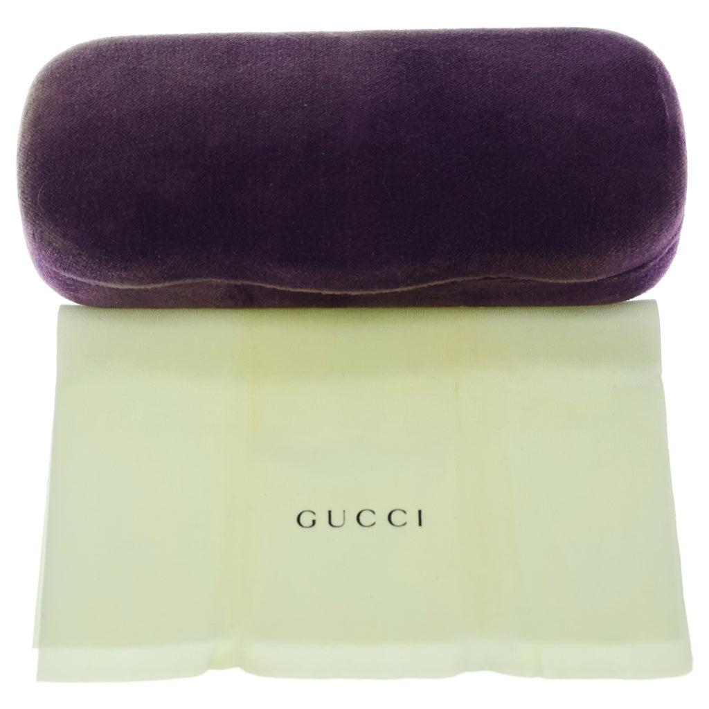 GUCCI(グッチ) インターロッキングG スクエア セルフレーム サングラス 眼鏡 アイウェア ブラウン GG0096SA