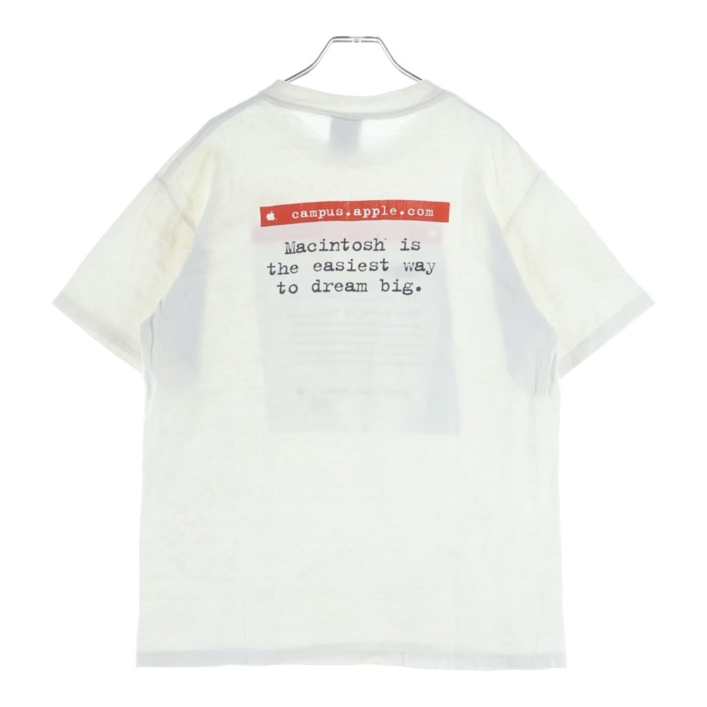 VINTAGE(ヴィンテージ) 90S VINTAGE APPLE COMPANY TEE ONEITA ヴィンテージ アップル 両面プリント 企業Tシャツ 半袖クルーネックカットソー ホワイト