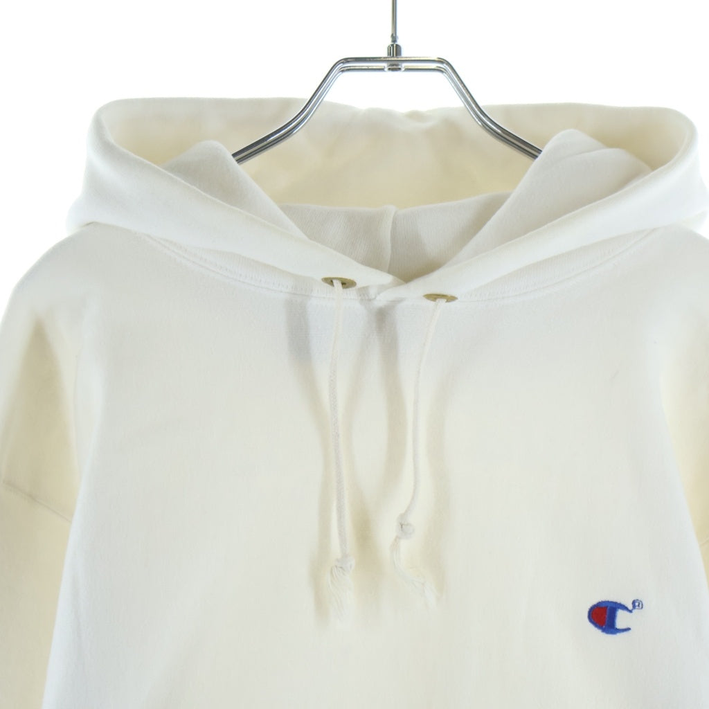 CHAMPION(チャンピオン) 80S VINTAGE REVERSE WEAVE HOODED SWEATSHIRT ヴィンテージ リバースウィーブ レジ目 トリコタグ USA製 プルオーバースウェットパーカー フーディー ホワイト