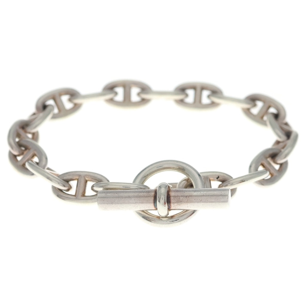 HERMES(エルメス) Chaine d'Ancre MM シェーヌダンクル チェーンブレスレット シルバー 18LINK