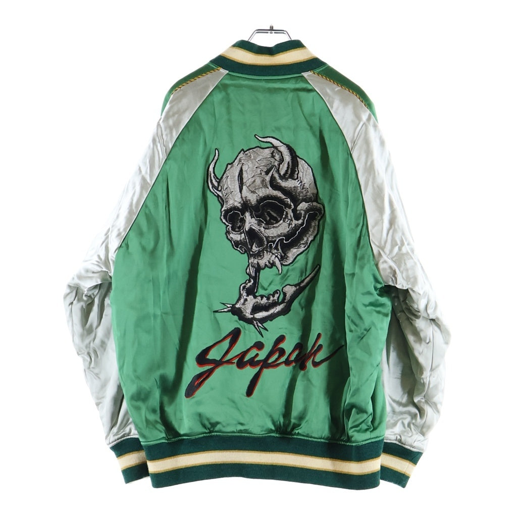 WACKO MARIA(ワコマリア) ×56 TATTOO STUDIO REVERSIBLE SKA JACKET 56タトゥースタジオ リバーシブルジャケット スカジャン グリーン/ブラック 56TS-WM-BL04