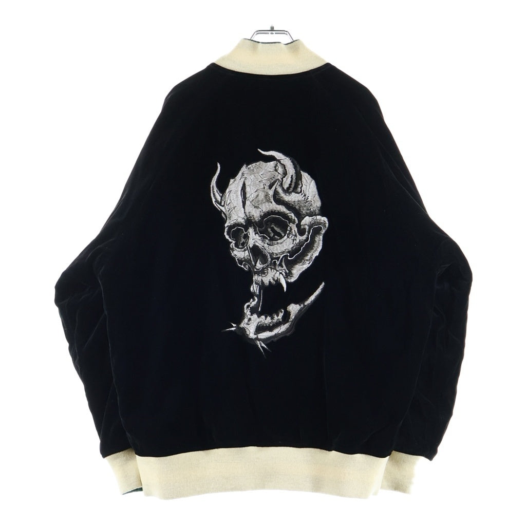 WACKO MARIA(ワコマリア) ×56 TATTOO STUDIO REVERSIBLE SKA JACKET 56タトゥースタジオ リバーシブルジャケット スカジャン グリーン/ブラック 56TS-WM-BL04