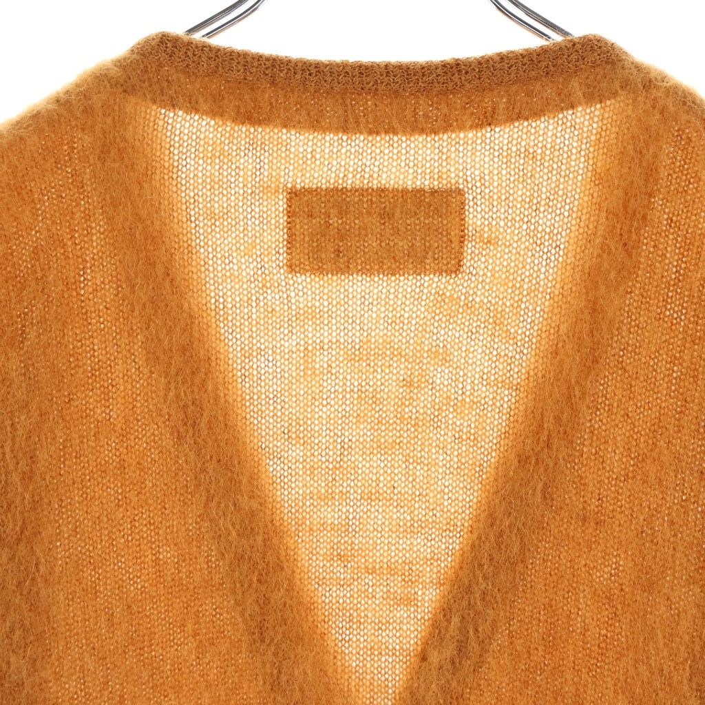 WACKO MARIA(ワコマリア) 22AW MOHAIR CARDIGAN モヘアニットカーディガン ブラウン 22FW-WMK-KN06