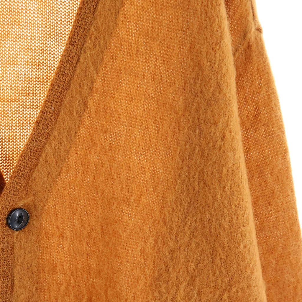WACKO MARIA(ワコマリア) 22AW MOHAIR CARDIGAN モヘアニットカーディガン ブラウン 22FW-WMK-KN06