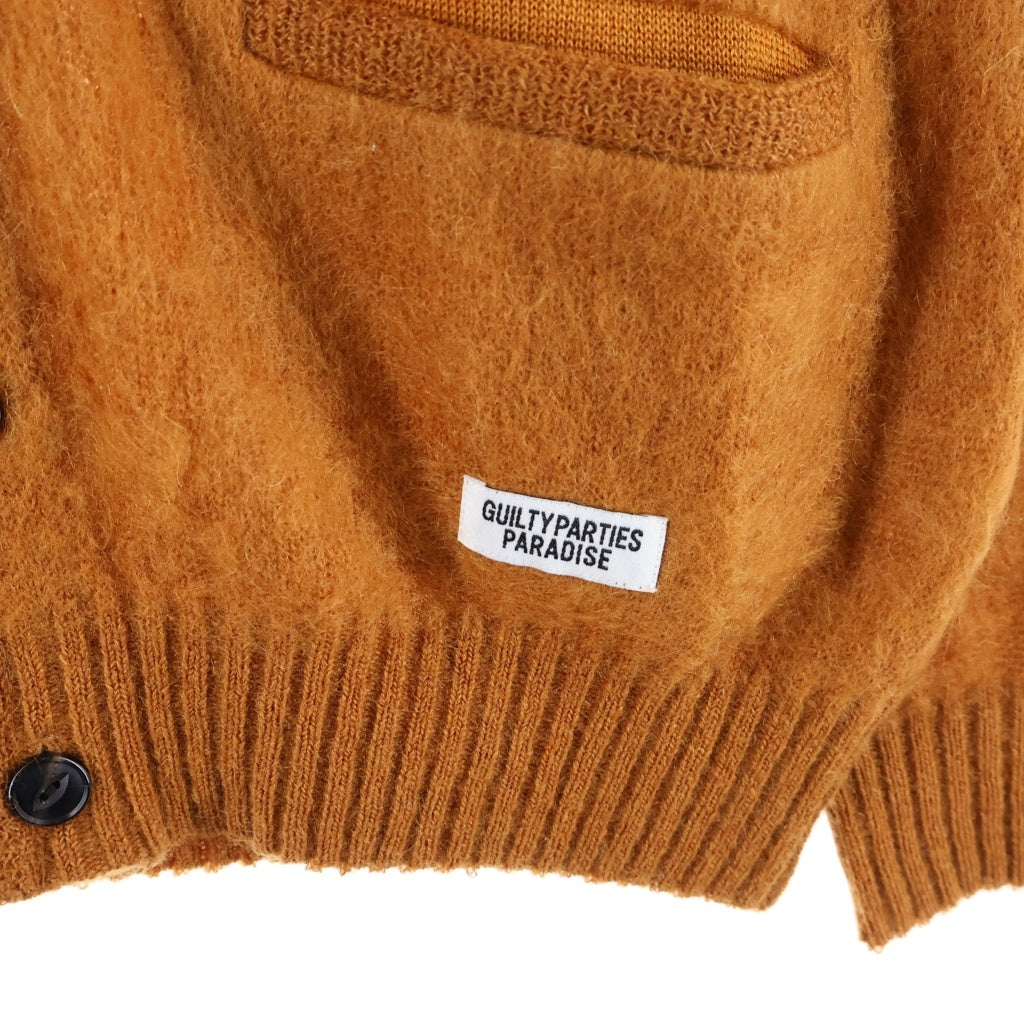 WACKO MARIA(ワコマリア) 22AW MOHAIR CARDIGAN モヘアニットカーディガン ブラウン 22FW-WMK-KN06