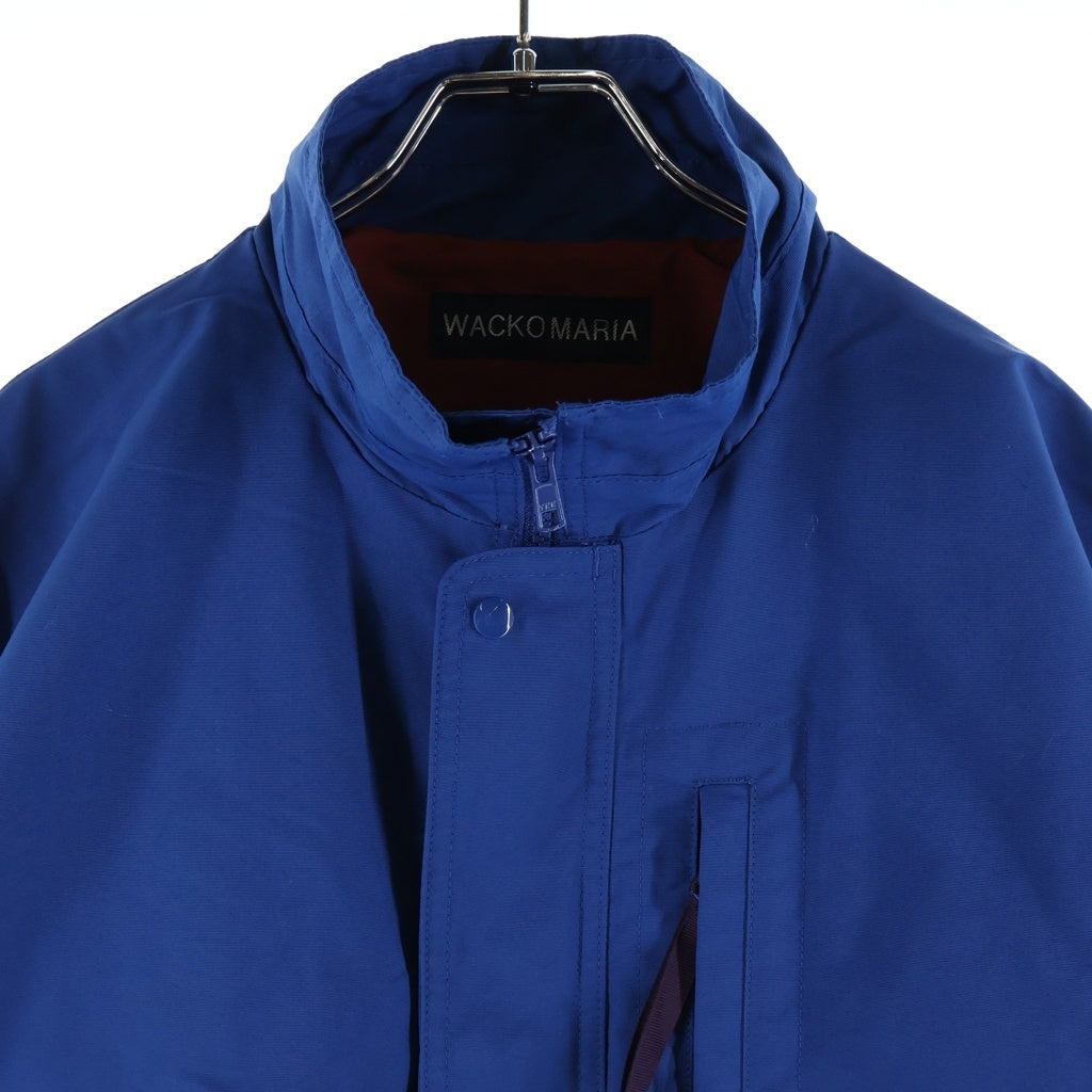 WACKO MARIA(ワコマリア) 26SS BAGGIES JACKET バギーズジャケット ジップアップブルゾン ブルー 26SS-WMO-OD04