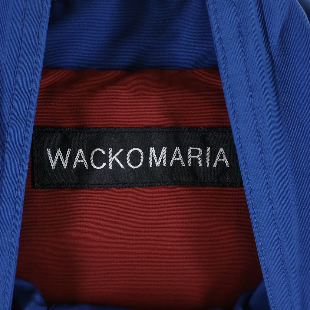 WACKO MARIA(ワコマリア) 26SS BAGGIES JACKET バギーズジャケット ジップアップブルゾン ブルー 26SS-WMO-OD04