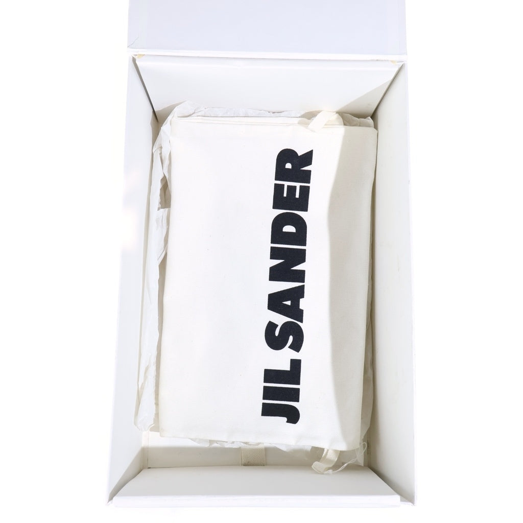 JIL SANDER(ジルサンダー) 23SS プラットフォーム カーフスキン レザーローカットスニーカー レディース ホワイト J15WS0002 P4833