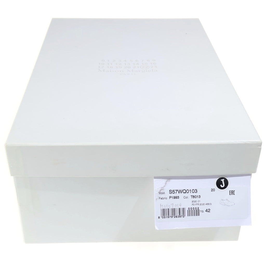 Maison Margiela(メゾンマルジェラ) 20SS エアバックヒール レザー ダービーシューズ ブラック S57WQ0103