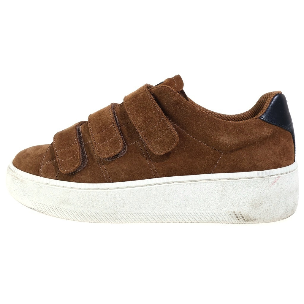 Maison Margiela(メゾンマルジェラ) 20SS ベルクロ スエード ローカットスニーカー ブラウン S57WS0289