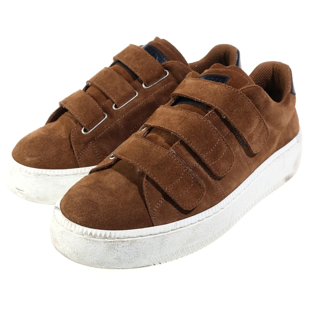 Maison Margiela(メゾンマルジェラ) 20SS ベルクロ スエード ローカットスニーカー ブラウン S57WS0289