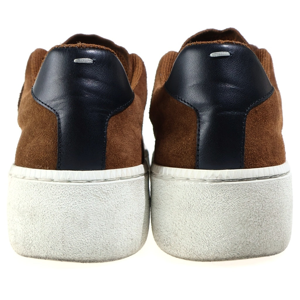 Maison Margiela(メゾンマルジェラ) 20SS ベルクロ スエード ローカットスニーカー ブラウン S57WS0289