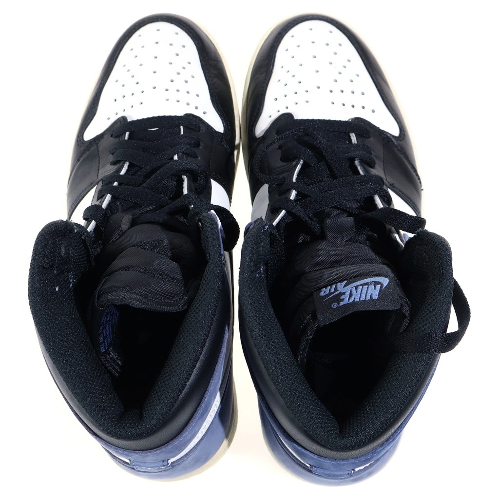NIKE(ナイキ) AIR JORDAN RETRO HIGH BLUE MOON エア ジョーダン 1 レトロ ブルームーン ハイカットスニーカー ブルー/ホワイト US8.5/26.5cm 555088-115