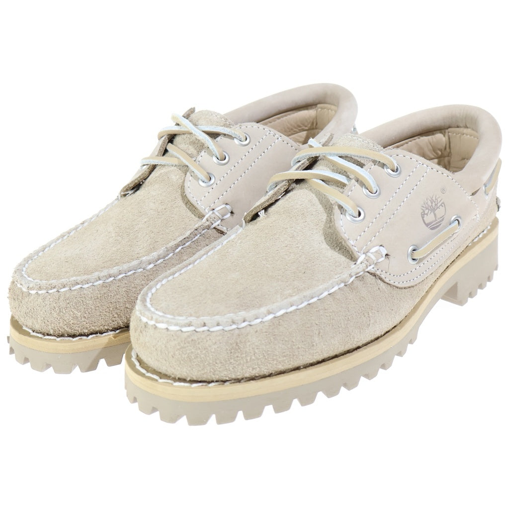 Timberland(ティンバーランド) ×NONNATIVE 3 EYE CLASSIC LUG ノンネイティブ アイ クラシック ラグ ローカットローファー ベージュ US7.5/25.5cm TB0A6BKVX19