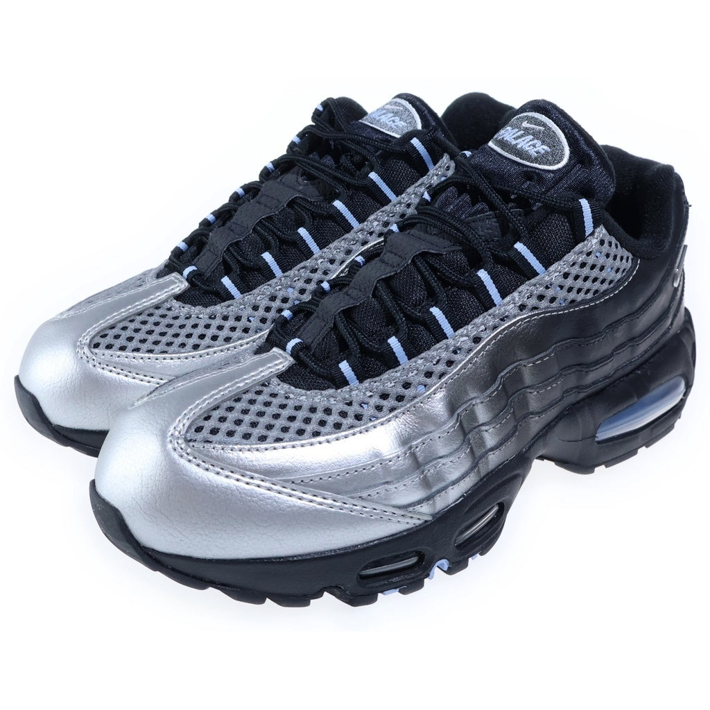 NIKE(ナイキ) ×PALACE SKATEBOARDS NIKE AIR MAX BIG BUBBLE パレス スケートボード エアマックス 95 ビッグバブル ローカットスニーカー シルバー/ブラック US9/27cm IQ7708-095