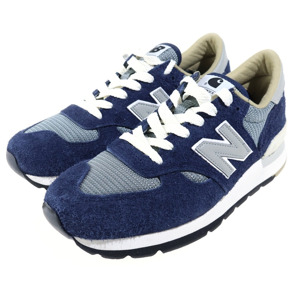 New Balance(ニューバランス) ×CARHARTT M990CH1 カーハート ローカットスニーカー ネイビー US8.5/26.5cm